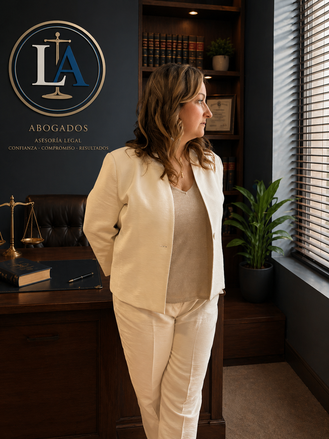 Laura Maria Ariz Lainez en el despacho